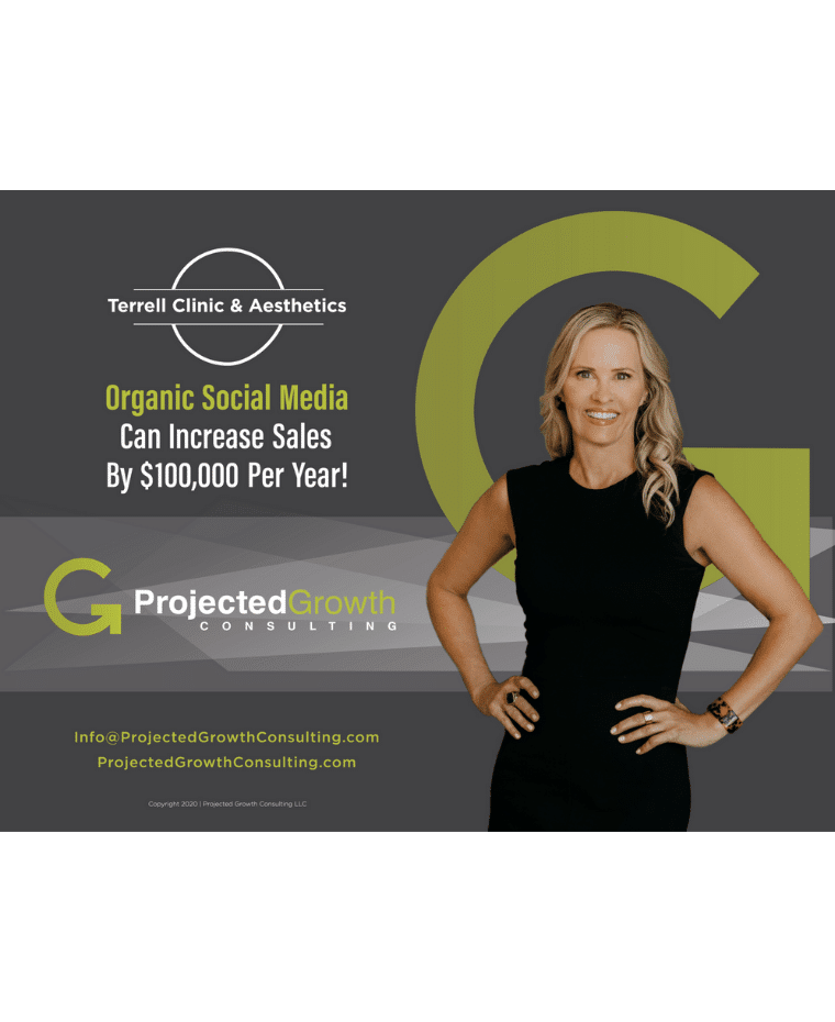Organic Social Media Case Study Front Cover Of PGC's Organic Social Media Case Study