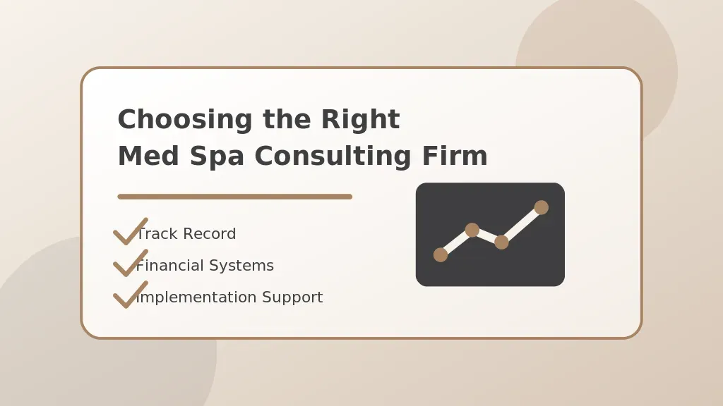 How to Choose Med Spa Consulting Firms